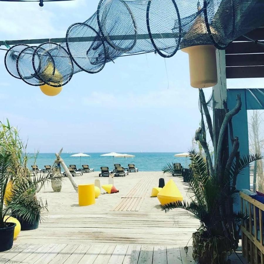 Barcaresa-Elegant Appartement Vue Mer Wifi Parking Le Barcarès Eksteriør bilde