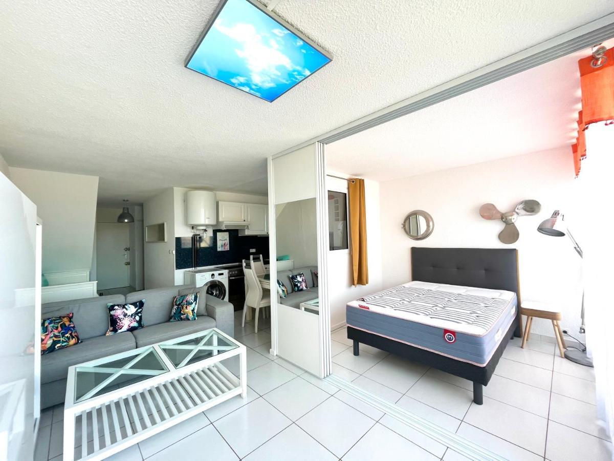 Barcaresa-Elegant Appartement Vue Mer Wifi Parking Le Barcarès Eksteriør bilde